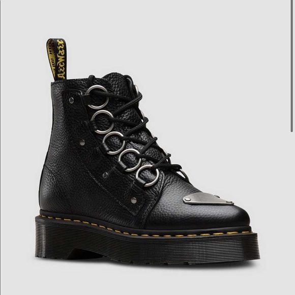 Dr. Martens Shoes - DR MARTENS FARYLLE BOOT Aunt Sally MILLED Leather